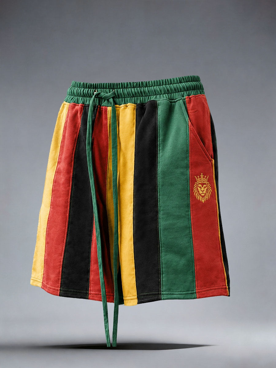 Shorts reggae pour hommes