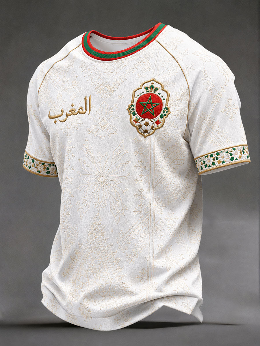 T-shirts de football pour hommes Maroc 2026