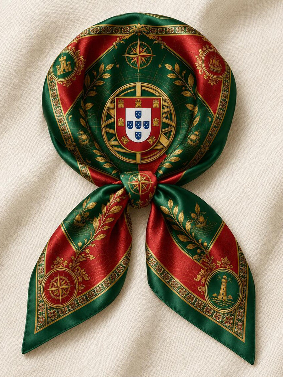 Unisexe Portugal Football Lover Art Imprimé Bandana