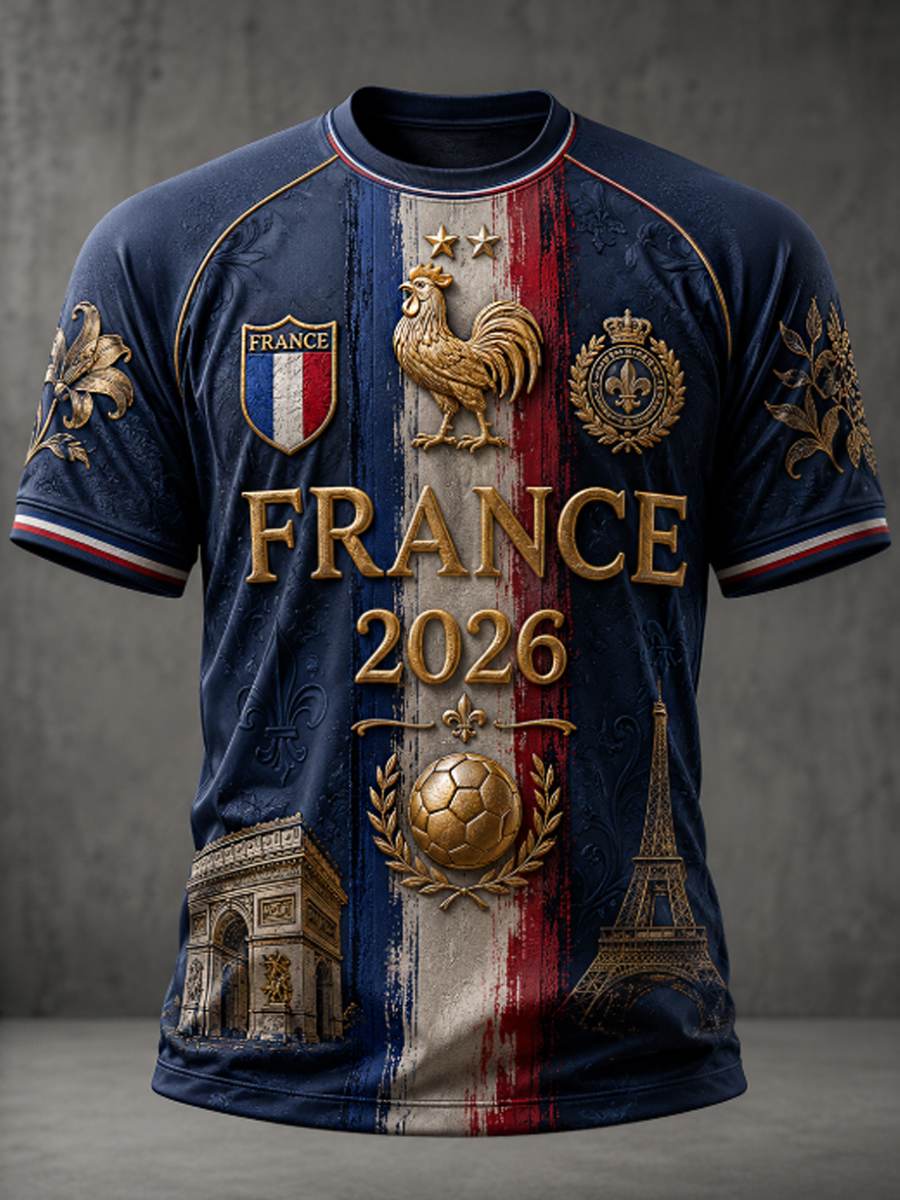 T-shirt manches courtes pour hommes