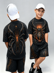 Children's Animals Short-Sleeve Shirt Set