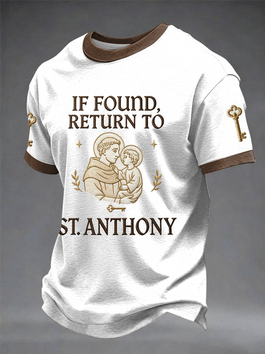 Men's St. Anthony's Day Printed T-shirt