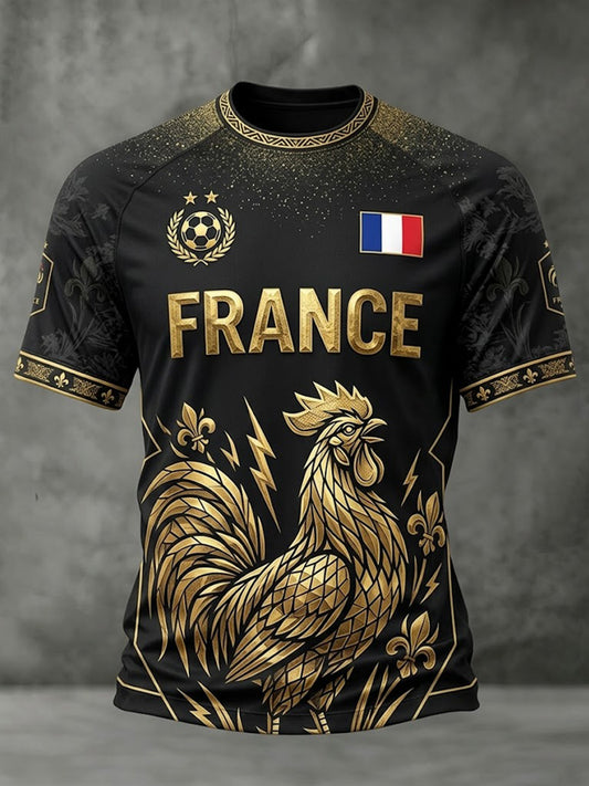 T-shirt manches courtes France Football pour homme