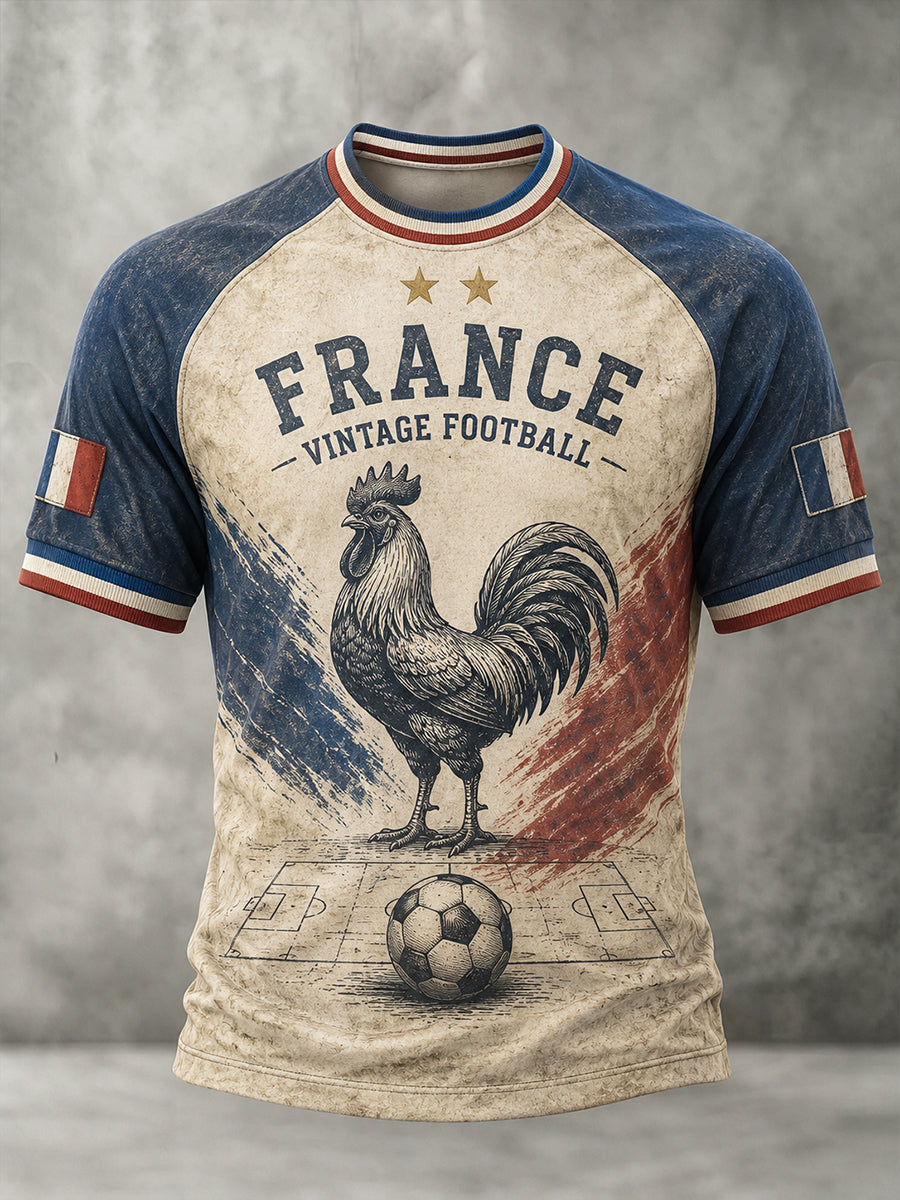 T-shirt manches courtes France Football pour homme
