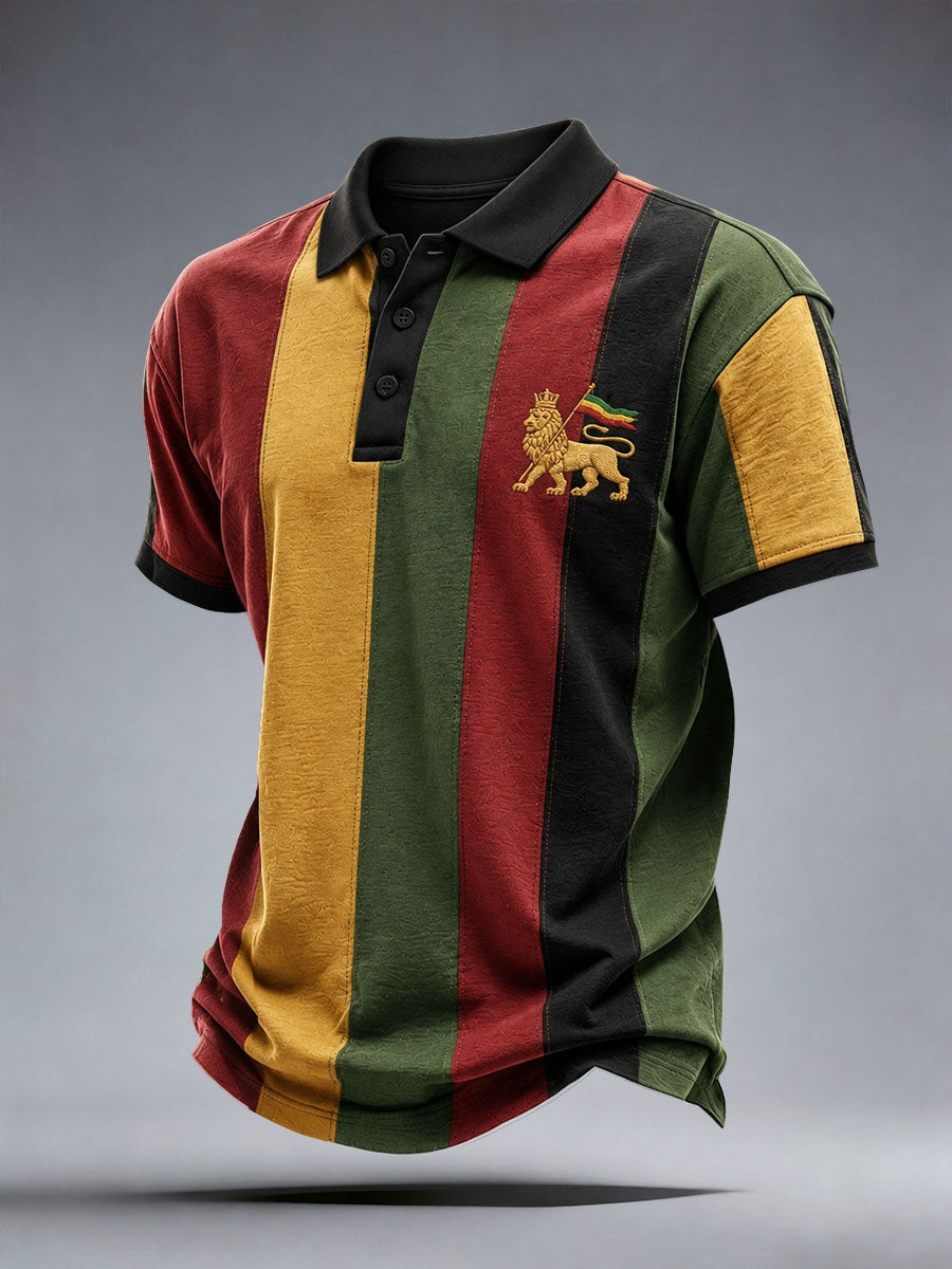 Polo reggae pour homme