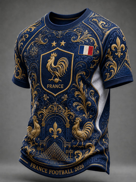 T-shirt manches courtes France Football pour homme