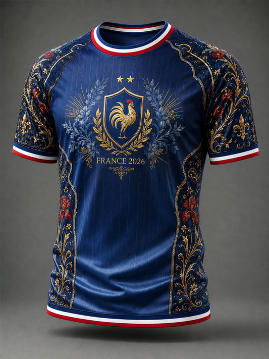 T-shirt manches courtes France Football pour homme
