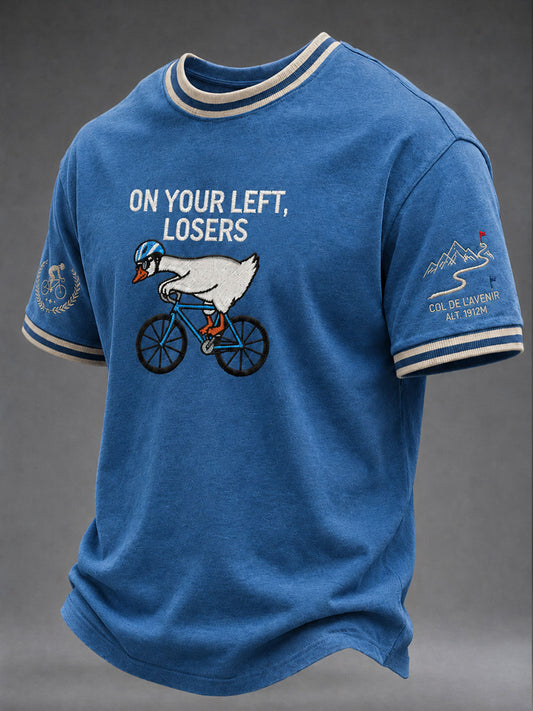 T-shirt manches courtes pour homme «No Your Left Losers»