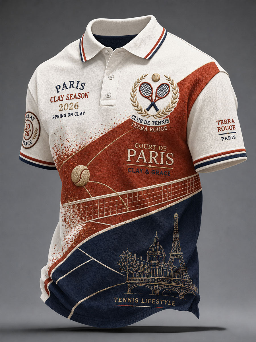 Chemise de tennis Franch Homme