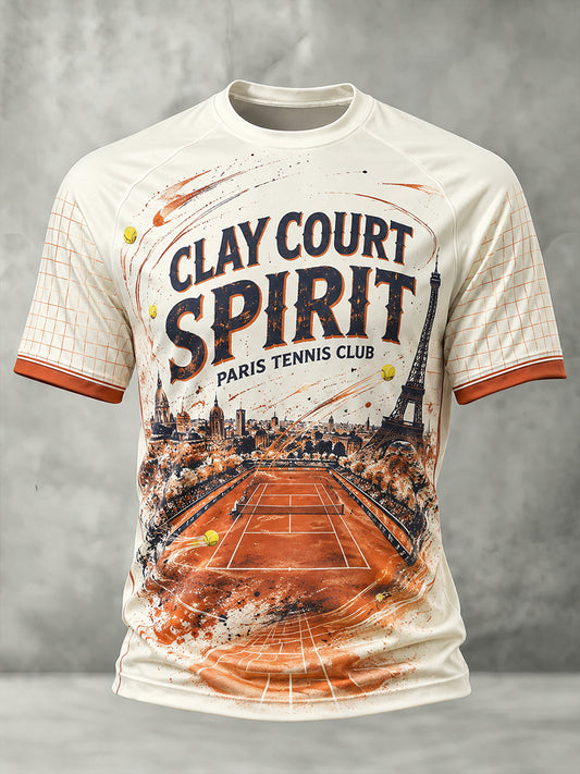 T-shirt à manches courtes French Open Homme