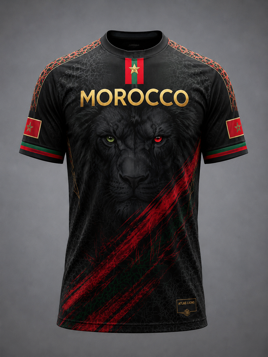 T-shirt manches courtes imprimé MAROC pour homme