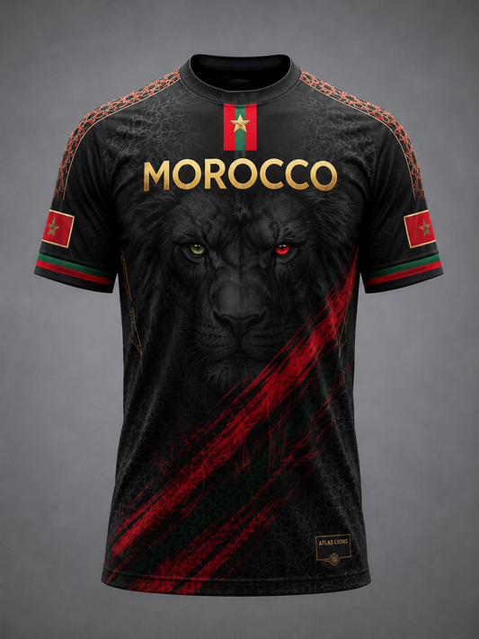T-shirt manches courtes imprimé MAROC pour homme