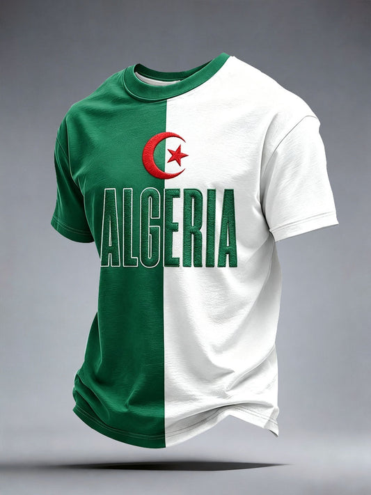 T-shirt algérien pour hommes