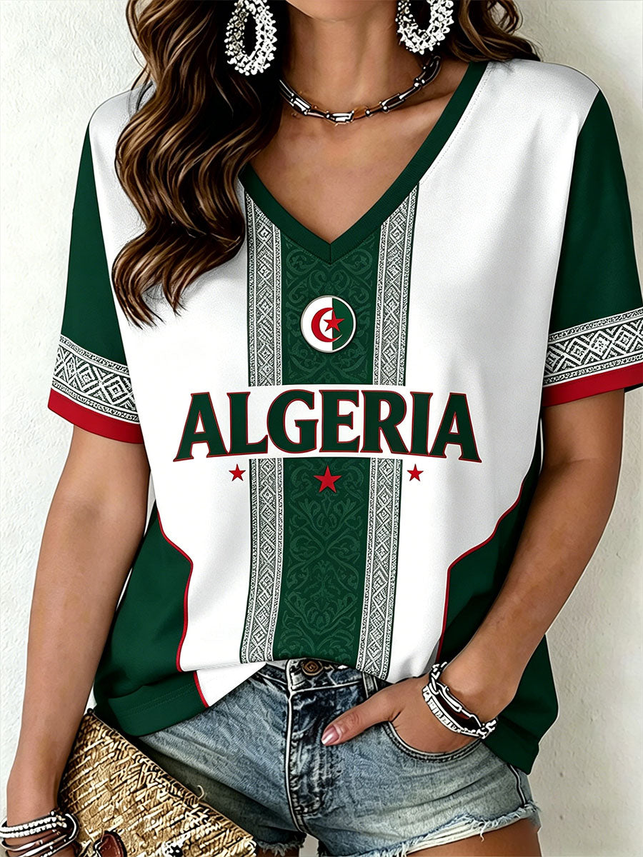 T-shirt Algérie Femme