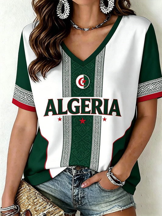 T-shirt Algérie Femme
