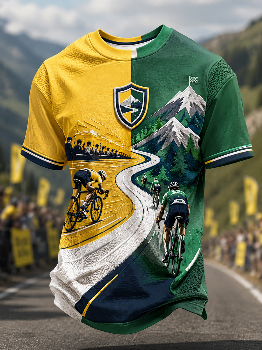 T-shirt manches courtes du Tour de France pour hommes