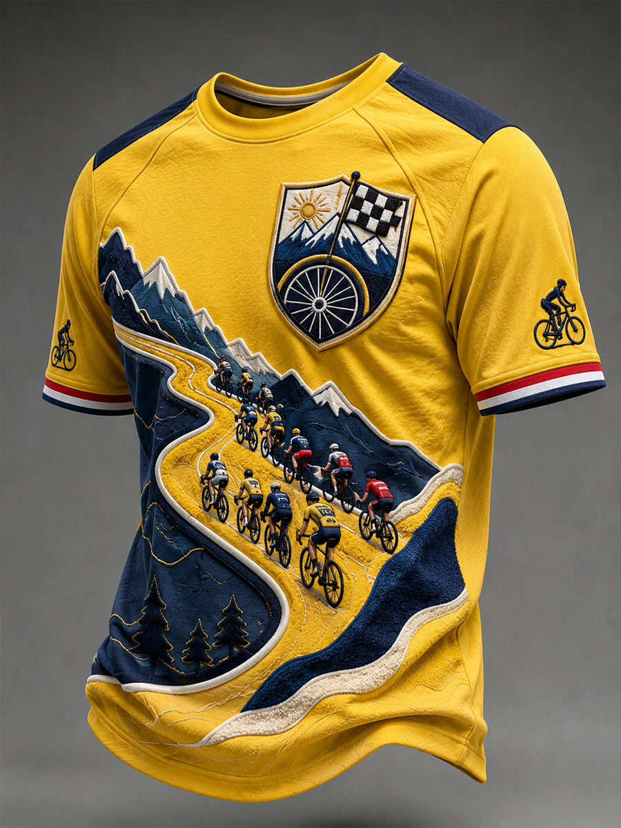 T-shirt manches courtes du Tour de France pour hommes