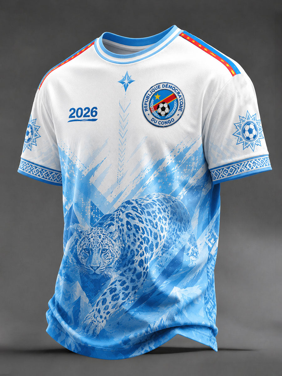 Hommes Wear 2026 République Démocratique du Congo Football T-Shirts