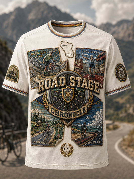 T-shirt manches courtes Tour de France pour homme