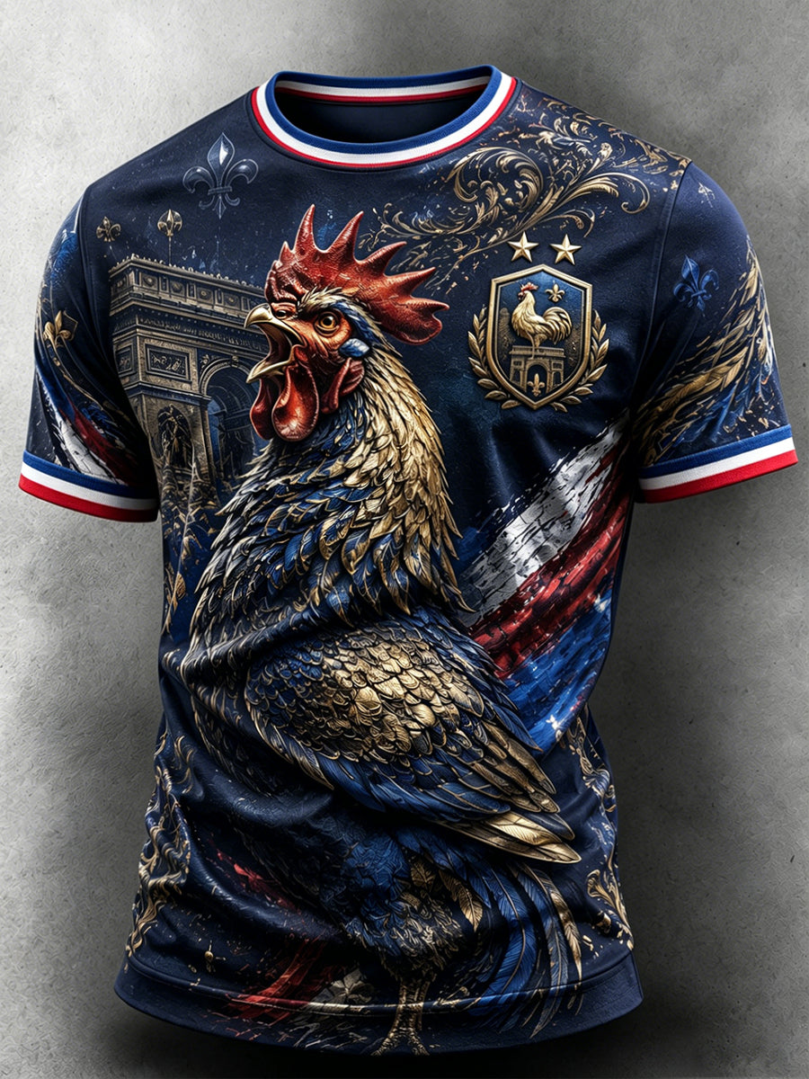 T-shirt manches courtes France Football pour homme