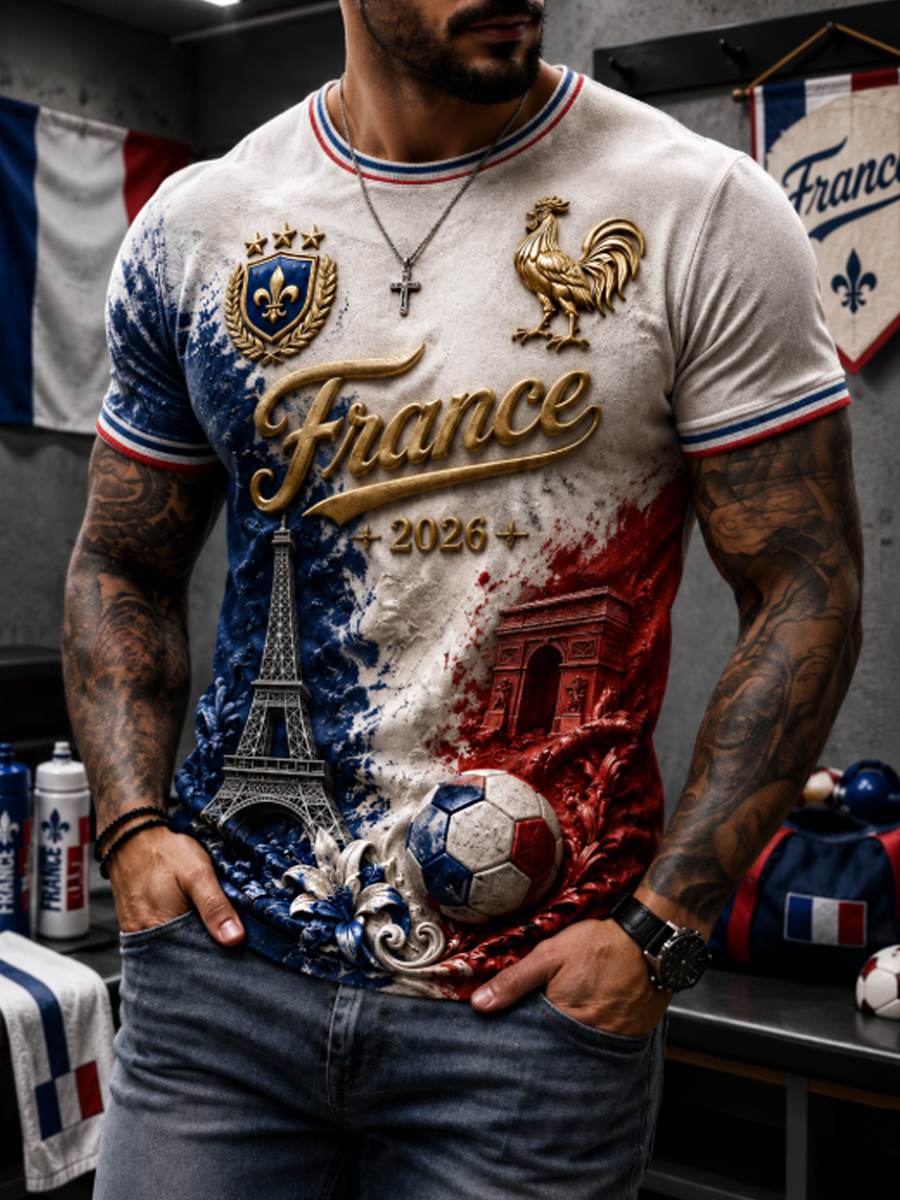 T-shirt à manches courtes pour homme