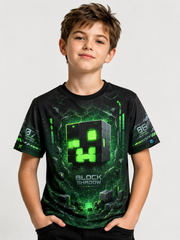 Minecraft Print Short Sleeve T-Shirt