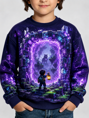 Minecraft Print Short Sleeve T-Shirt