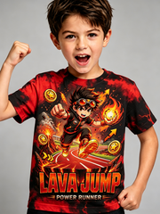 Super Mario Print Short Sleeve T-Shirt