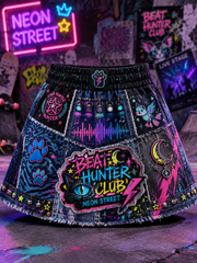KPop Demon Hunters Art Printed Irregular Skirt