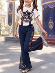 Kpop Demon Hunters Short-Sleeve Shirt Set