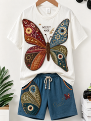 Children's Animals Short-Sleeve Shirt Sett