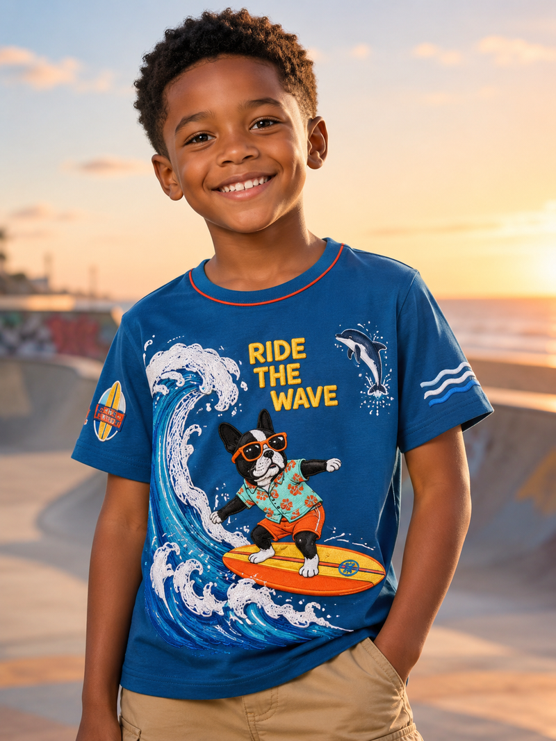 Back-To-School Season Short-Sleeve Shirt Set – renloewear