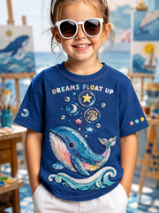 Interesting Animals Print Short Sleeve T-Shirt