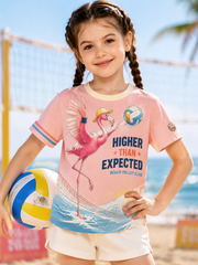 Sport Style Print Short Sleeve T-Shirt
