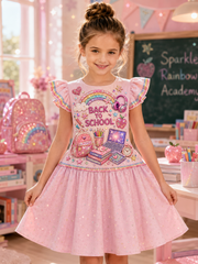Children's Back-To-School Season Casual Dress