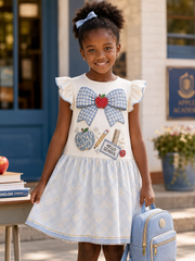 Children's Back-To-School Season Casual Dress